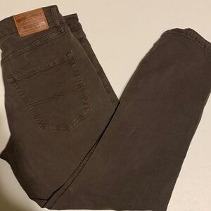Lucky Brand Men's Dark Brown Athletic Straight size 34x32